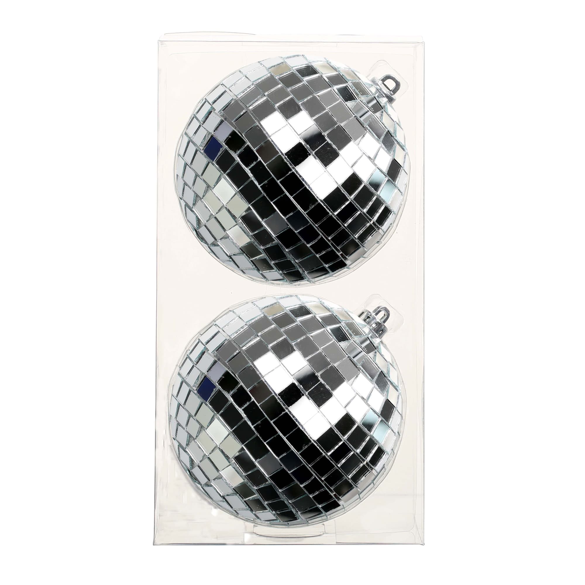 2 Pack 4" Mirror Disco Ball Ornaments by Ashland